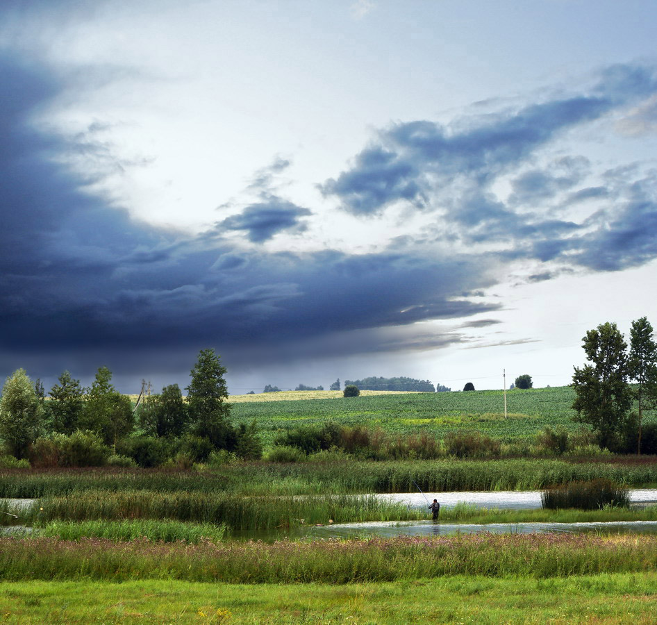 Nach einer regen, am Donnerstag .....