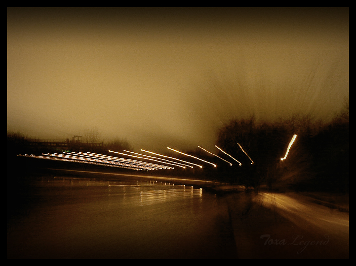 ... Verzerrung der Raum ...