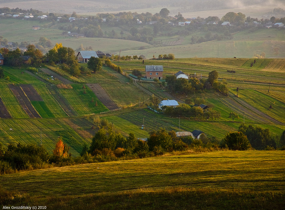 An den Hängen der Karpaten