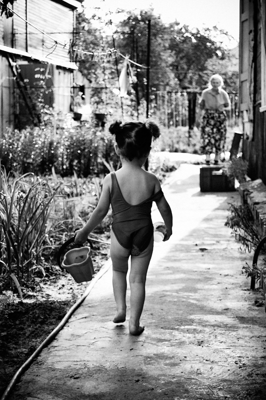 in Richtung Alter ...