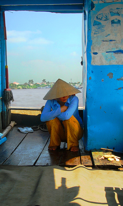 Auf dem Mekong II