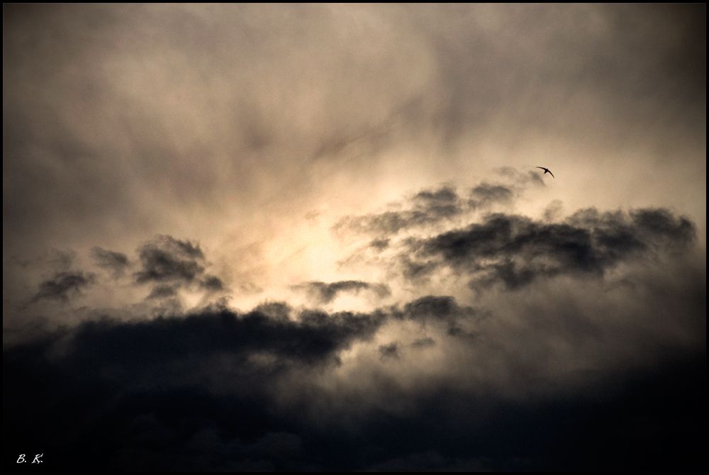Überholt durch den Sturm