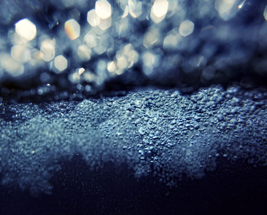 Blasen und Diamanten