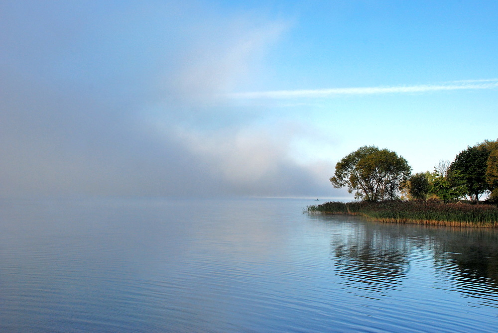 zwischen Nebel und Wasser