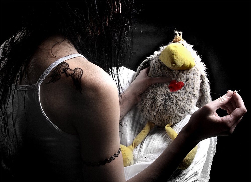 ... Du bist mein Engel ... und ich werde leben.