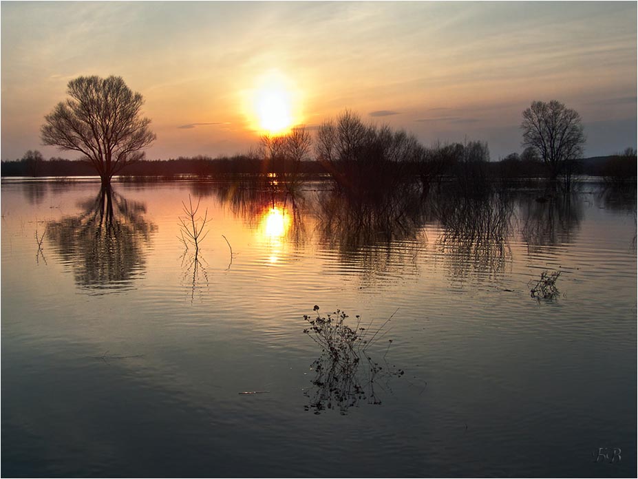 Wenn die Flüsse sind groß