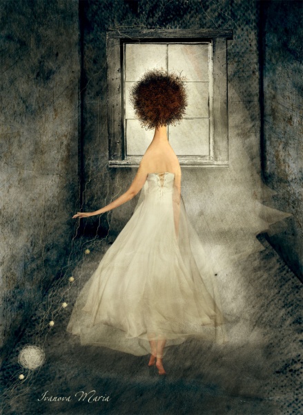 Dort draußen vor dem Fenster