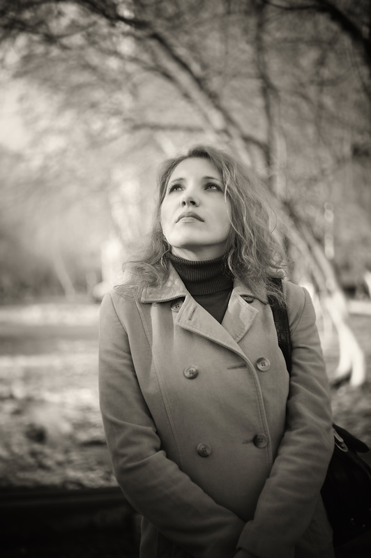 Hier und im April ....