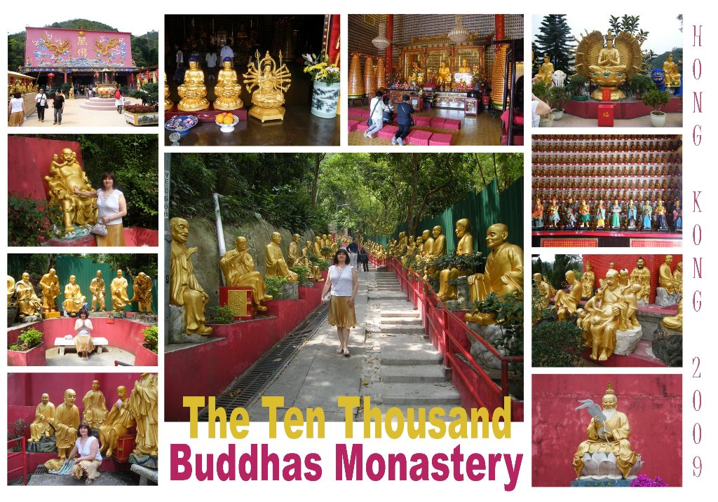 Reise in die Tempel der Zehntausend Buddhas "