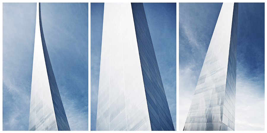 The Gateway Arch a.k.a. 'The Gateway to the West'.