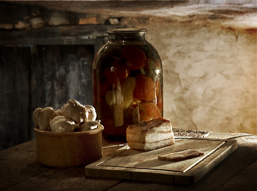 auf dem obersten Regal