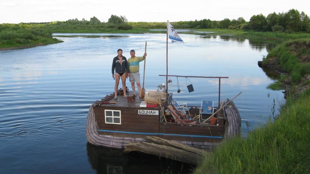 Rafting auf dem Niemen