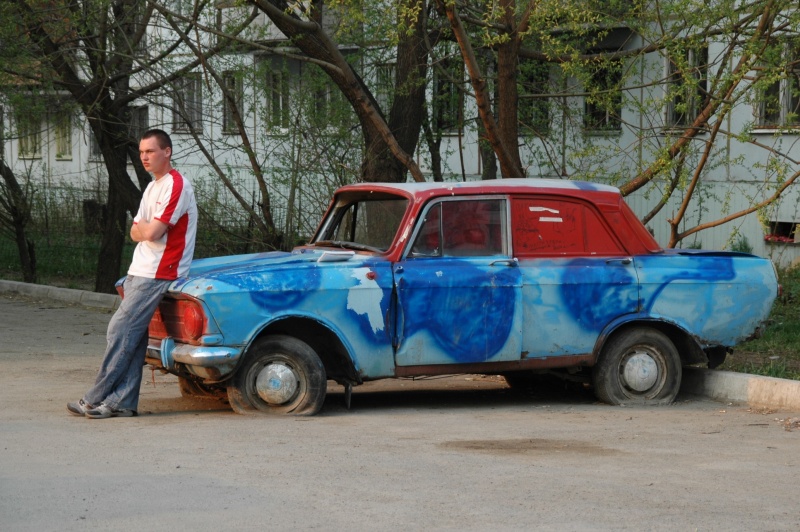 Serious person -Serious car