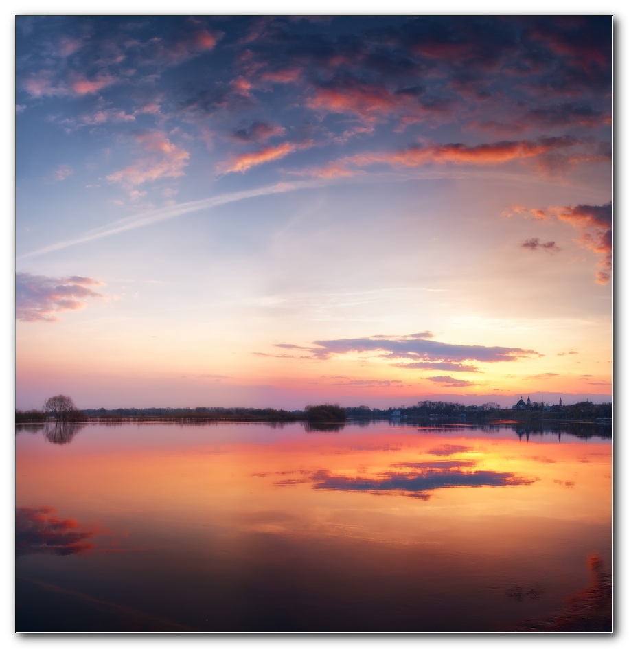 Mein Traum orange, meine ferne Gestade der Kindheit ...