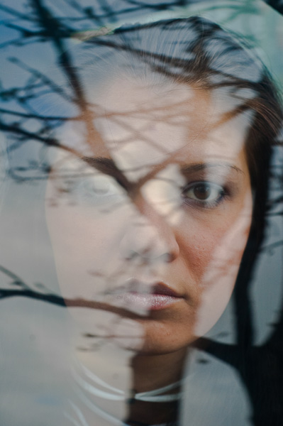 Herbst schlafen in einem Sarg Crystal