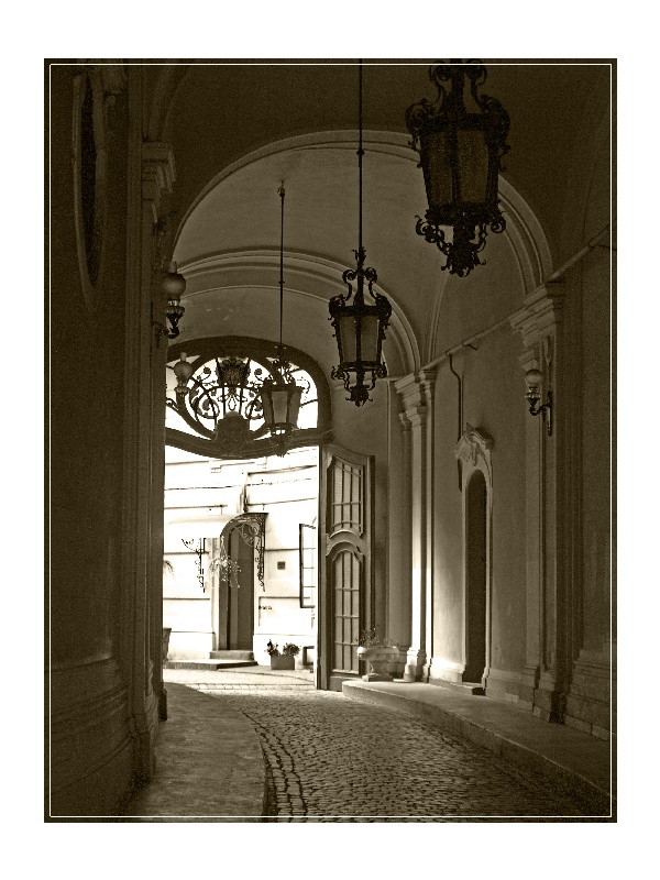 Die antike Stadt Lviv