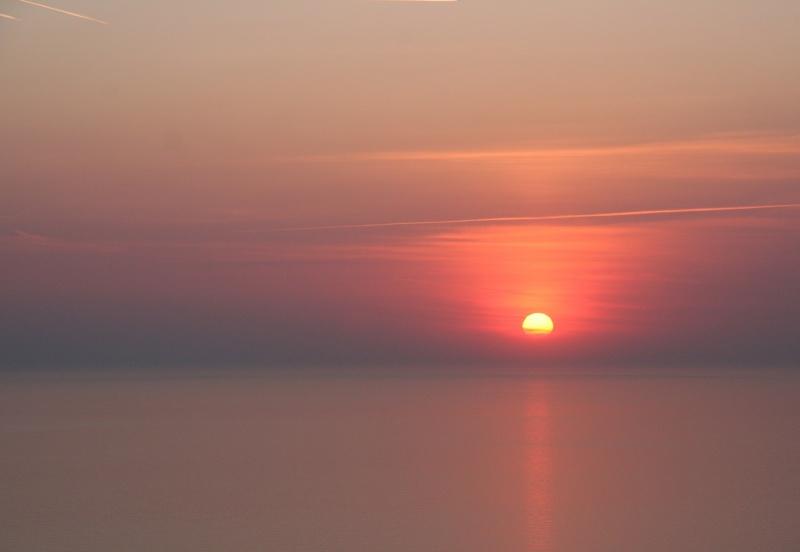 Sonnenuntergang in Gagra