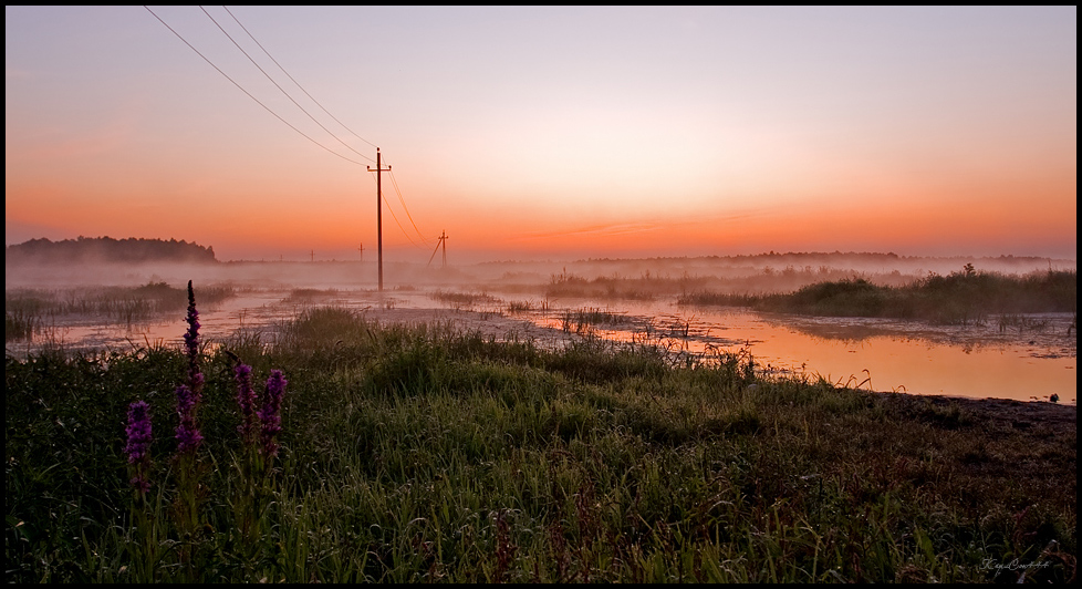 Und irgendwo laufen die Drähte ...