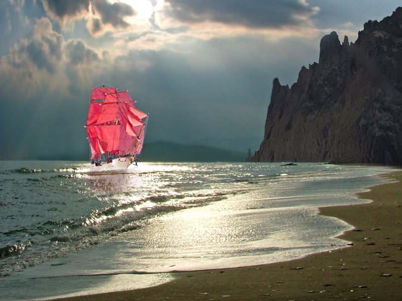 Scarlet Sails Glaube, Hoffnung und Liebe