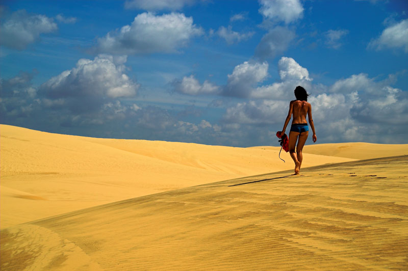 Das Mädchen in der Wüste