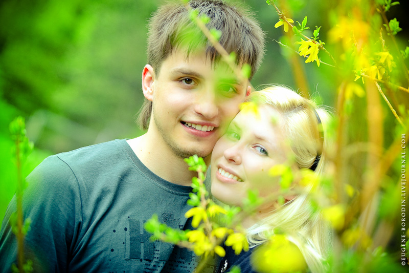 gelb-grüne Stimmung