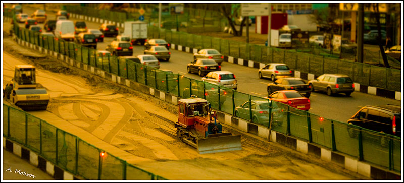 Moskau als Spielzeug