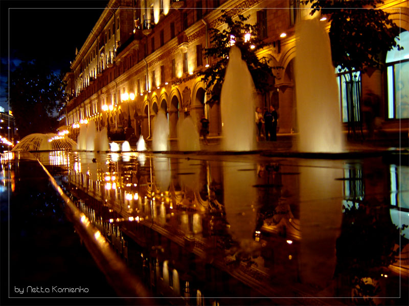 Minsk vor drei Jahren ..