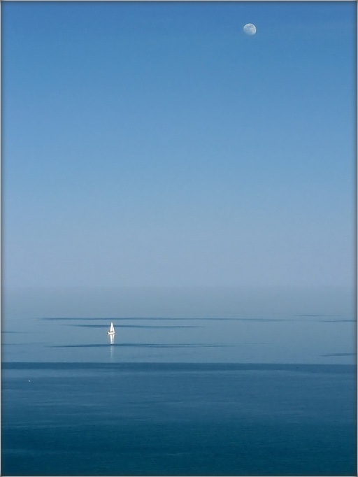 The sail is idle, the sailor too...