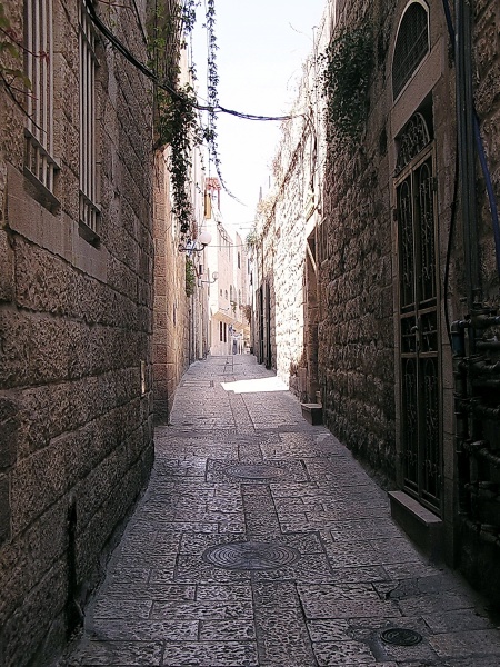 Alte Straßen von Jerusalem