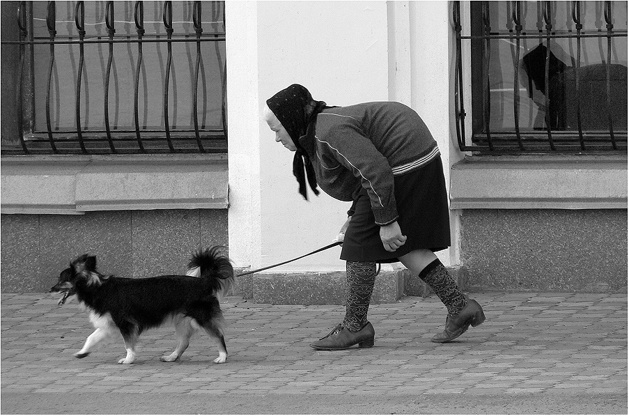 Für einen Spaziergang.
