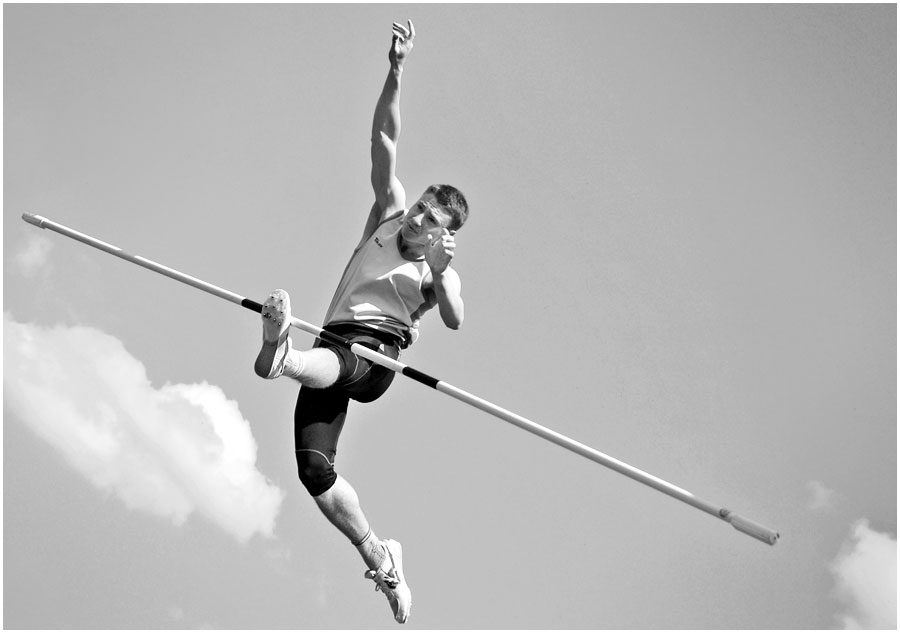 Sprung in den Himmel