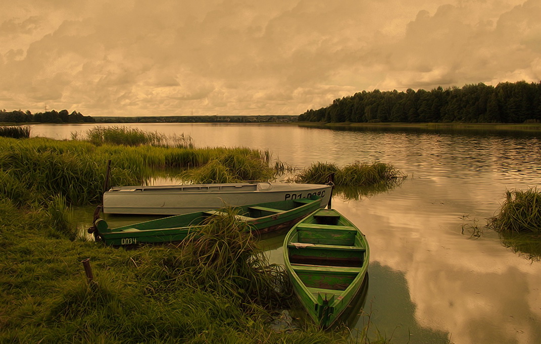 UND will, ist manchmal angeschwemmt ...