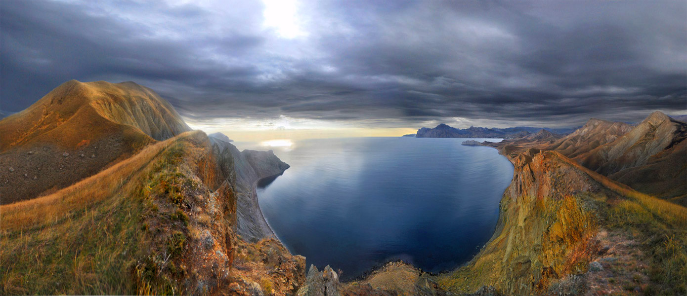 Hügel und Buchten Cimmerien