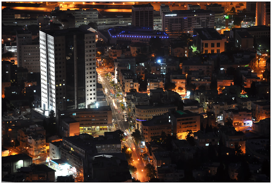 Anava Straße, Blick von oben