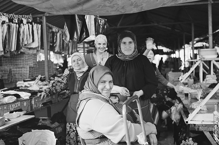 Dagestan. Kizryar, Central Market.