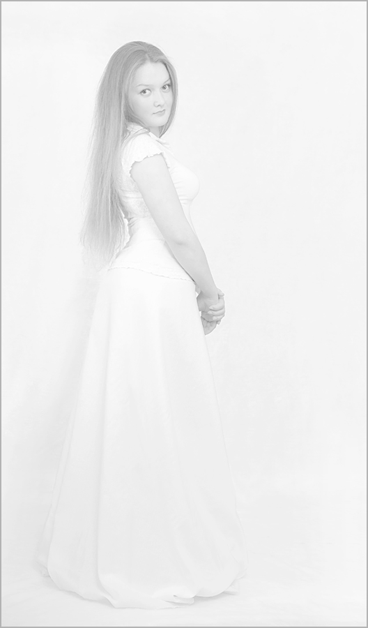 Porträt eines High-Key-14 (Portrait in der High-Taste 14)