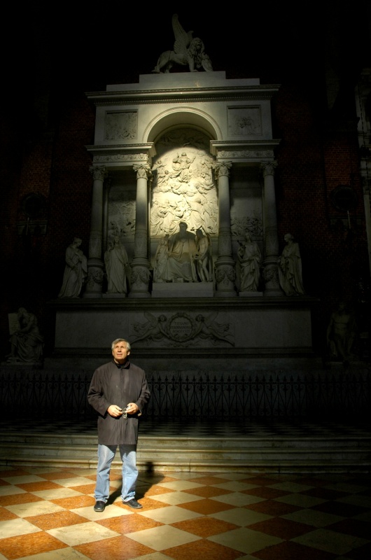 Tizian im Mausoleum Kirche Del Frary Venedig