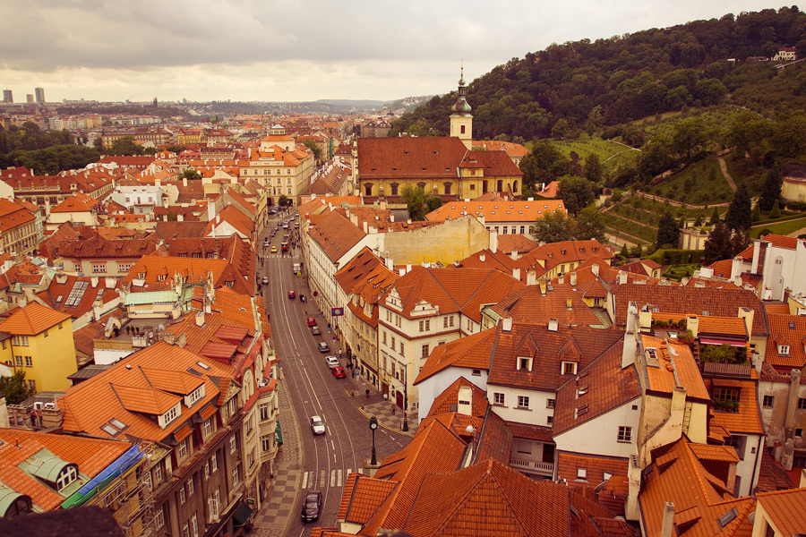 Warme Luft aus dem Dach