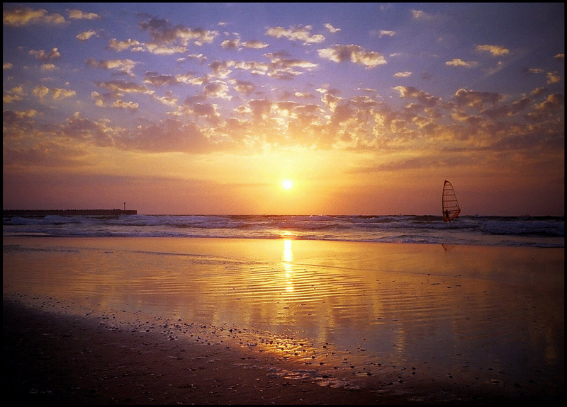 goldenen Sonnenuntergang
