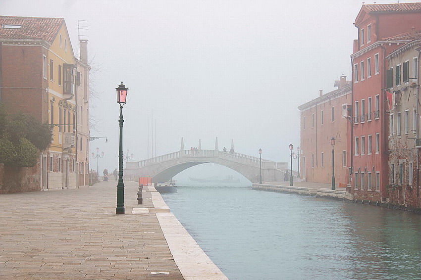 Nebel in Venedig