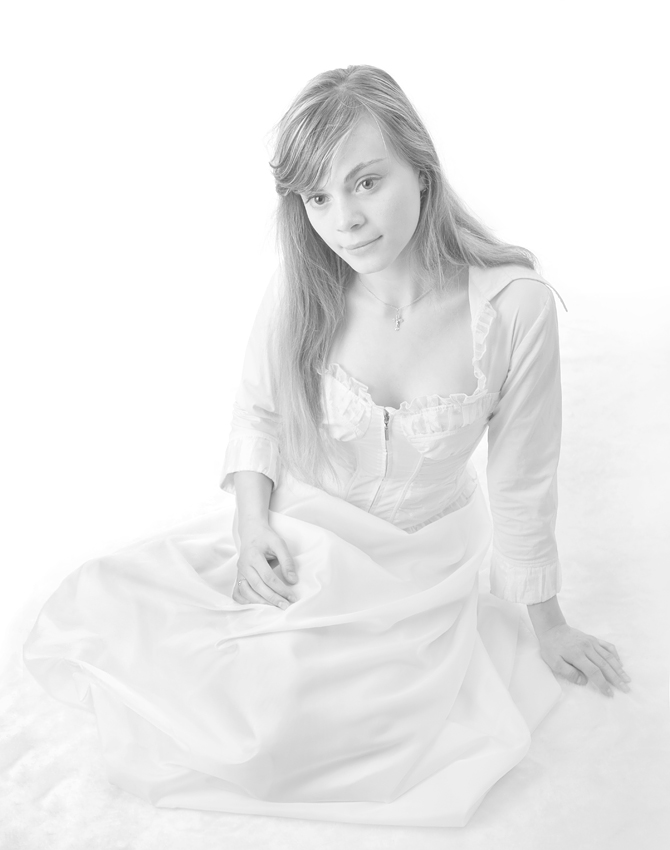 Porträt eines High-Key-17 (Portrait in der High-Taste 17)