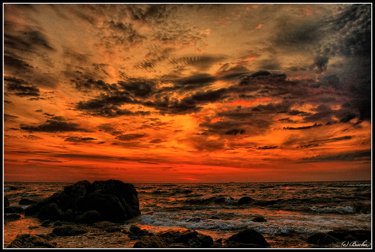 "Sad Dämon, der Geist des Exils, flog über die sündige Welt ..."