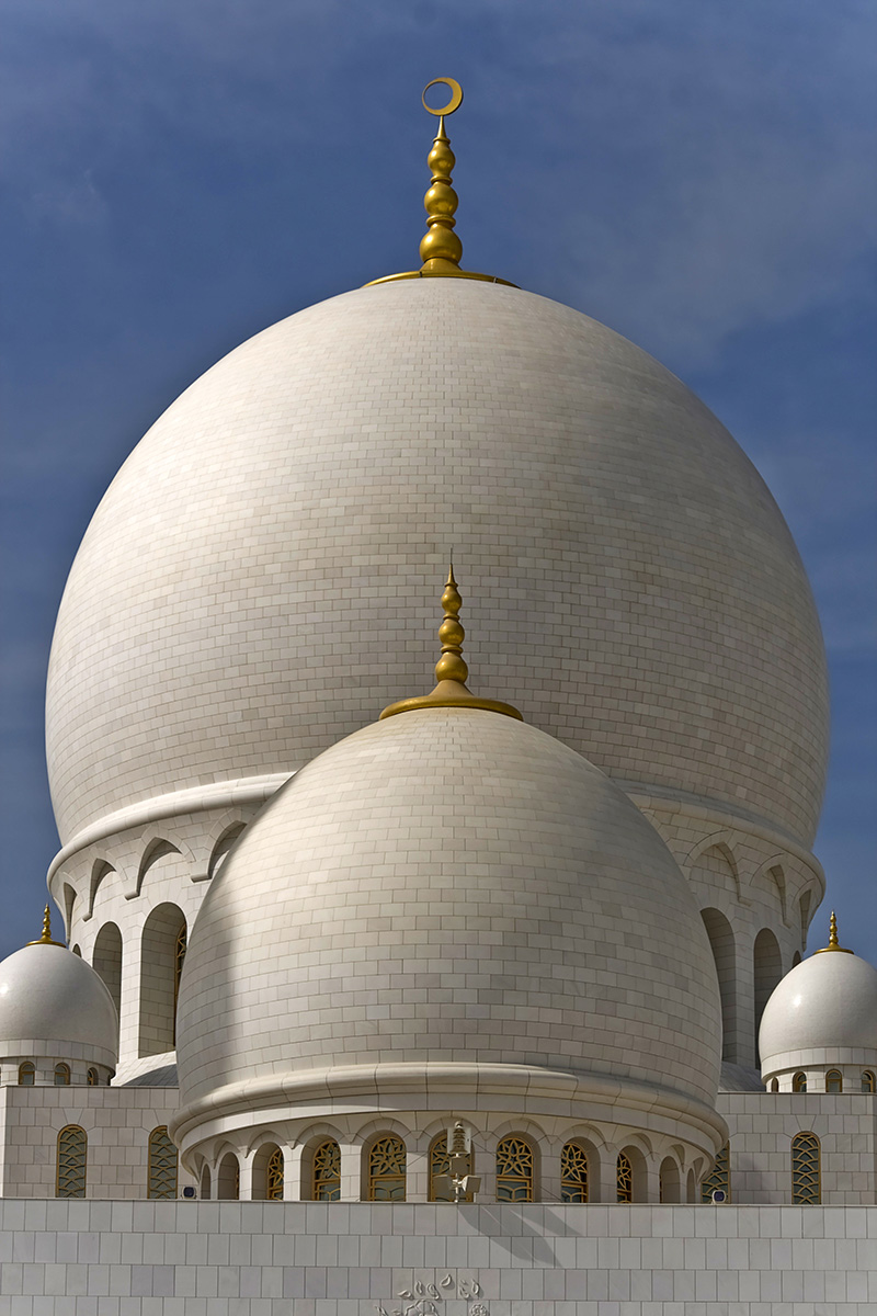 Sheikh Zayed Moschee in Abu Dhabi