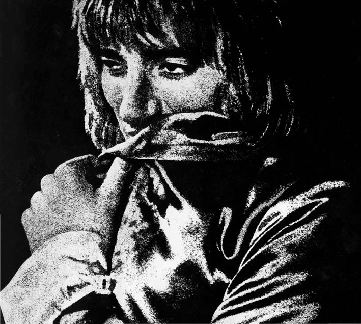 Porträt einer Frau.