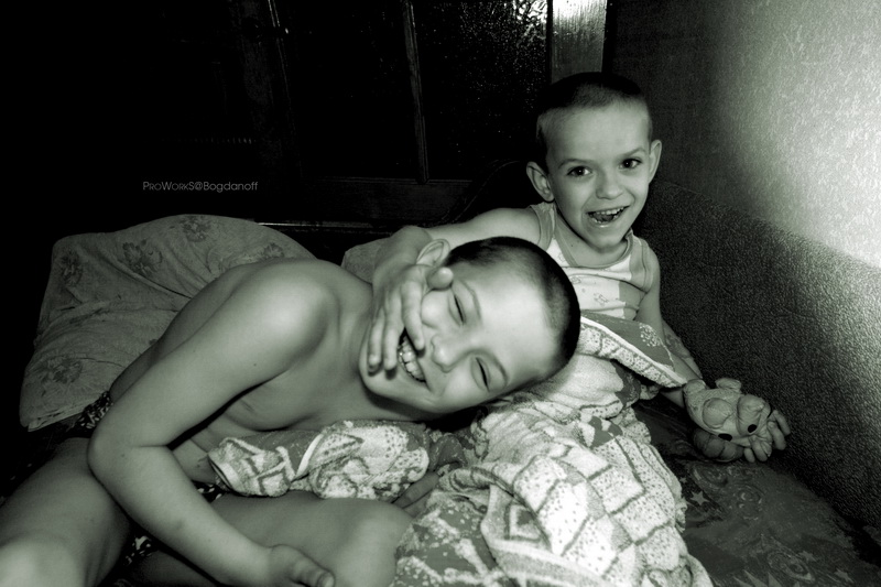 Vor dem zu Bett gehen ...