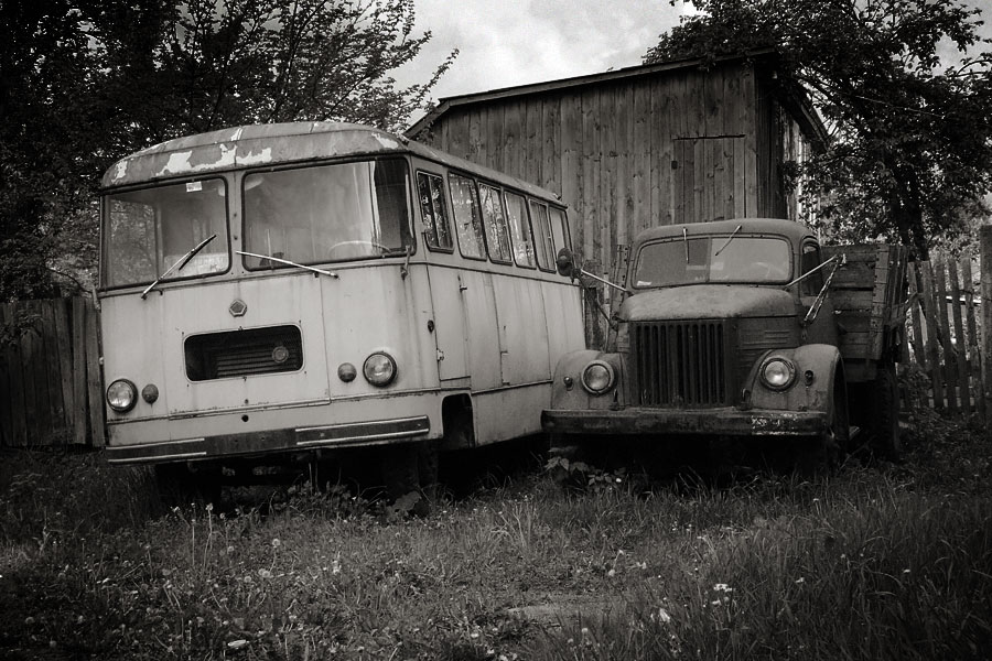 Warten auf die letzte Reise ...