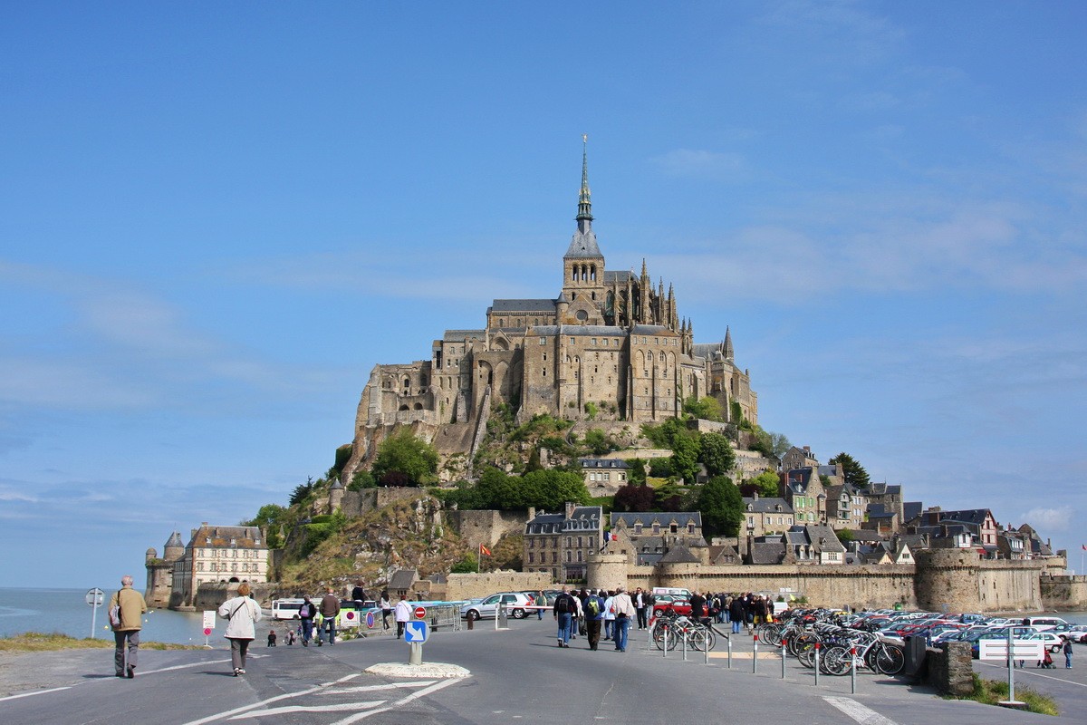 In der Abtei von Saint-Michel