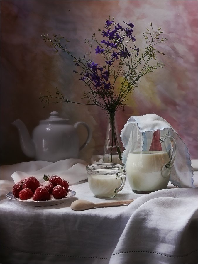 Erdbeeren unter Zucker