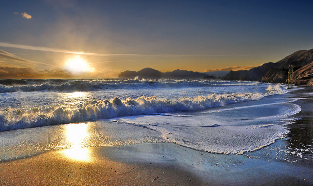 auf das Meer. Sea ...