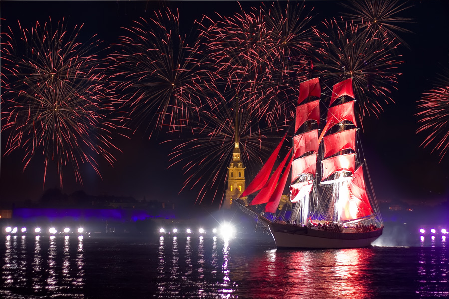 St. Petersburg. Scarlet Sails 2010